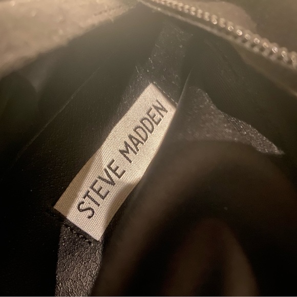 NWOT Steve Madden Sofia Black Over the Knee Faux Suede Stretch Boot 6 - Picture 7 of 7